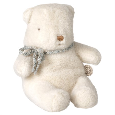 Maileg - Teddy plush bamse, Mini - Off white