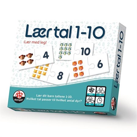 Danspil - Lær Tal 1-10