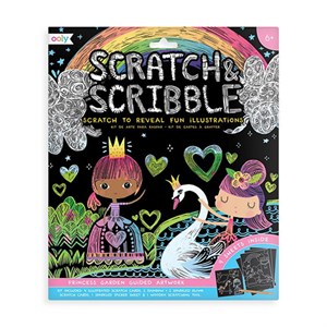 OOLY - Scratch & Scribble - Princess Garden