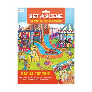 OOLY - Set the Scene Transfer Stickers, A Day at the Fair