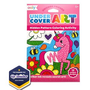 OOLY - Undercover Art Hidden Pattern, Unicorn Friends