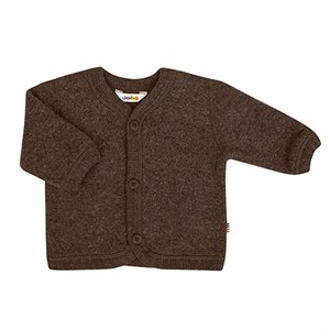 JOHA - Cardigan Uld, Mørk Brun