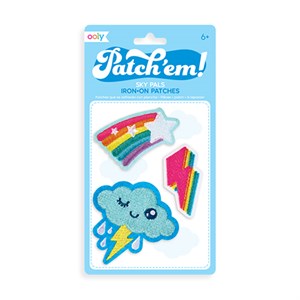 OOLY - Patch 'em Iron-On Patches - Sky Pals