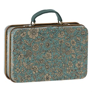 Maileg - Lille Kuffert - Blossom, Blå