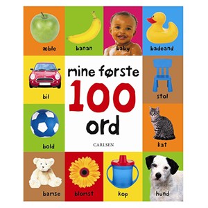 Forlaget Carlsen - Mine Første 100 Ord