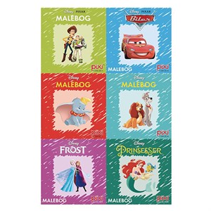 Forlaget Carlsen - Krea Pixi®-serie 3 - Disney Malebøger, Vælg Bog