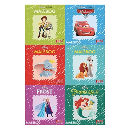 Forlaget Carlsen - Krea Pixi®-serie 3 - Disney Malebøger, Vælg Bog
