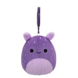 Squishmallows - Nøglering 9 cm Med Clips - Oha Bunny