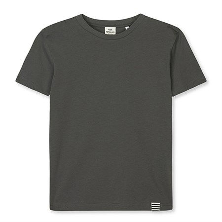 Mads Nørgaard - Organic Thorlino Tee FAV, Asphalt