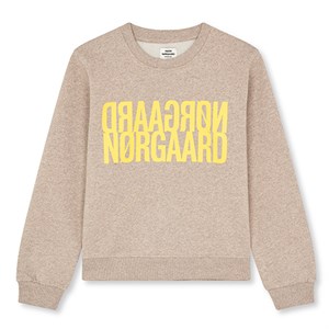 Mads Nørgaard - Organic Sweat Talinka Sweatshirt, Oatmeal Melange