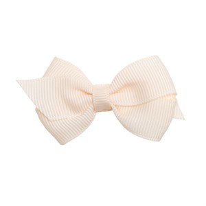 Little Wonders - Viola Sløjfe 6 cm flad - Grosgrain, Cream