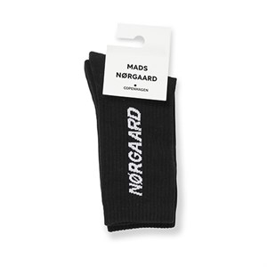 Mads Nørgaard - Cotton Tennis MN Classic Sock, Black