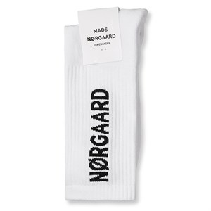 Mads Nørgaard - Cotton Tennis MN Classic Sock, White
