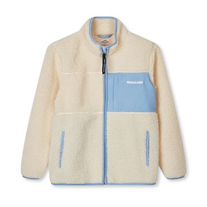 Mads Nørgaard - Teddy Fleece Jeffo Jacket, Vanilla Custard