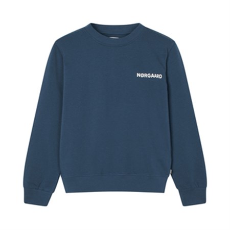 Mads Nørgaard - Organic Sweat Solo Sweatshirt, Midnight Navy