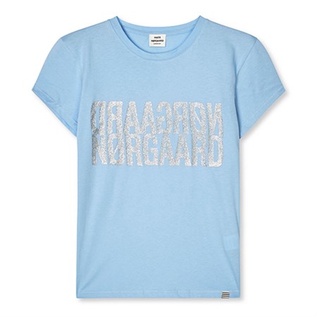 Mads Nørgaard - Single Organic Tuvina Tee, Frozen Fjord