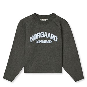 Mads Nørgaard - Mix Sweat Alia Sweatshirt, Charcoal Melange