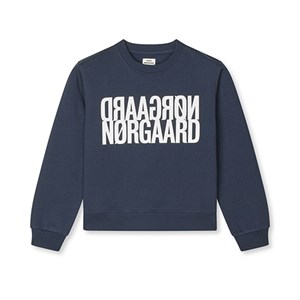 Mads Nørgaard - Organic Sweat Talinka Sweatshirt, Sky Captain
