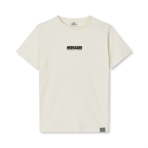 Mads Nørgaard - Printed Logo Thorlino Tee Thorlino, Vanilla Ice