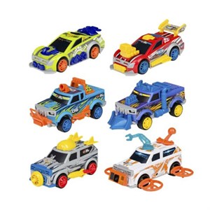 Road Rippers - Snap 'n Play What's In The Trunk - 6 varianter