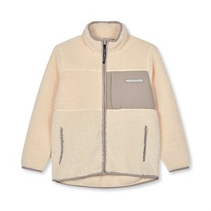 Mads Nørgaard - Teddy Fleece Jeffo Jacket, Vanilla Custard