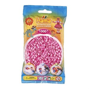 Hama - Midi Perler 1000 Stk - Pastel Pink