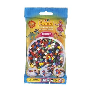 Hama - Midi Perler 1000 Stk - Mix 67