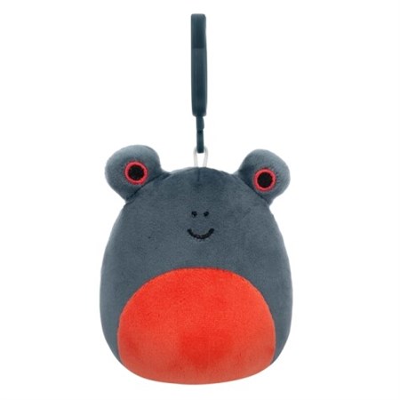 Squishmallows - 9 cm P21 Clip On, Jameel Frog