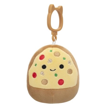 Squishmallows - 9 cm P21 Clip On, Chea Pizza Slice