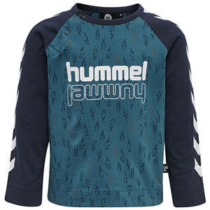 Hummel - Thunder T-shirt LS, Blue Coral