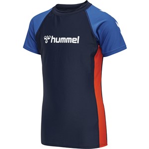 Hummel - Zab Swim T-shirt SS, Black Iris