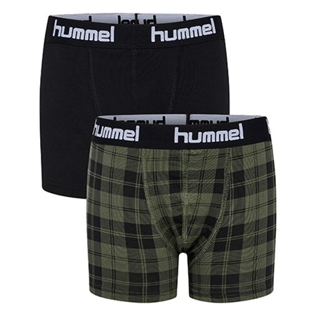 Hummel - Nolan Boxers 2 Pak, Dusty Olive