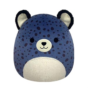 Squishmallows - 50 cm Bamse, P21 Blå Gepard