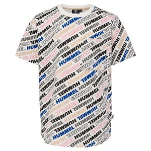 Hummel - Caleb T-shirt SS, Marshmellow