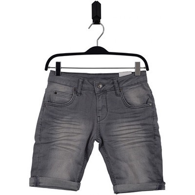 HOUNd - Straight Shorts, Grey Denim