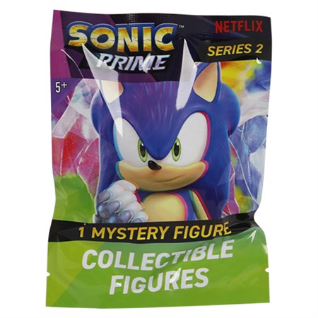 SONIC - Sonic Figur 6,5 cm Blind Foliepose CDU S2, Ass