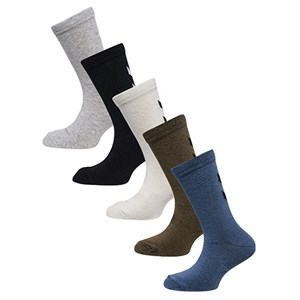 Hummel - Make My Day Sock 5-pack, Bering Sea