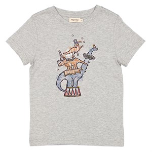MarMar - Ted Modal Fine T-shirt SS, Grey Melange