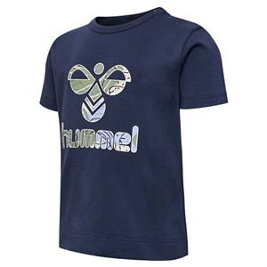 Hummel - Lehn T-shirt SS, Blue Nights
