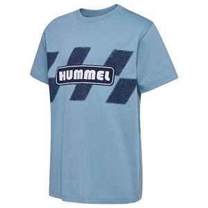 Hummel - Pets T-shirt SS, Faded Denim