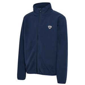 Hummel - JR FLeece Zip Jacket Bee, Dress Blues