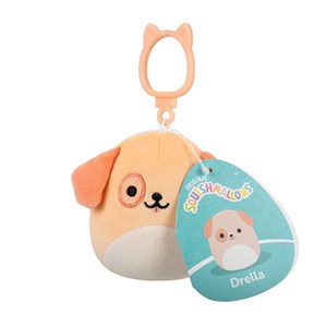 Squishmallows - 9 cm P23 Clip On, Drella