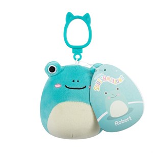 Squishmallows - 9 cm P23 Clip On, Robert Frog