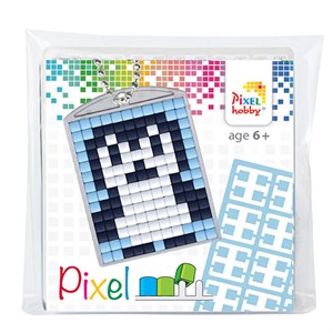 Pixelhobby - Nøglering Startsæt, Pingvin