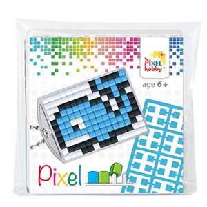 Pixelhobby - Nøglering Startsæt, Hval