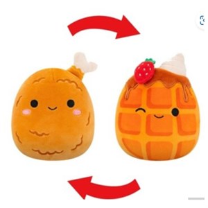 Squishmallows - 13 cm Flip A Mallow, Oksana and Weaver