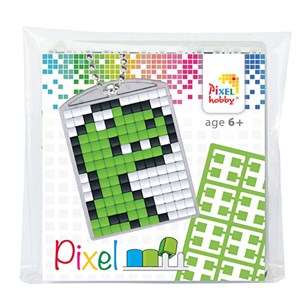 Pixelhobby - Nøglering Startsæt, Dino