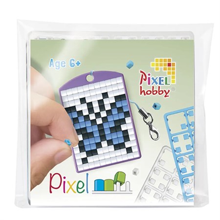 Pixelhobby - Nøglering Startsæt, Sommerfugl