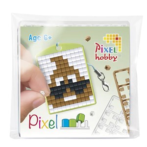 Pixelhobby - Nøglering Startsæt, Lort
