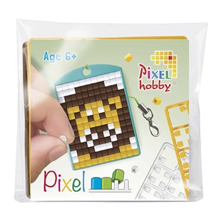 Pixelhobby - Nøglering Startsæt, Løve